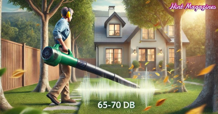 How Much dB Does an Electric Leaf Blower Produce