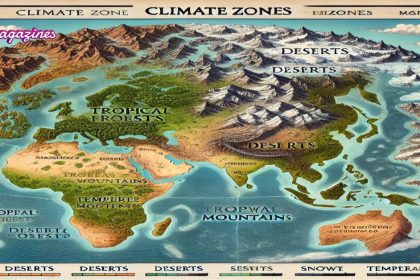 What Climate are Next to Each Other World Building