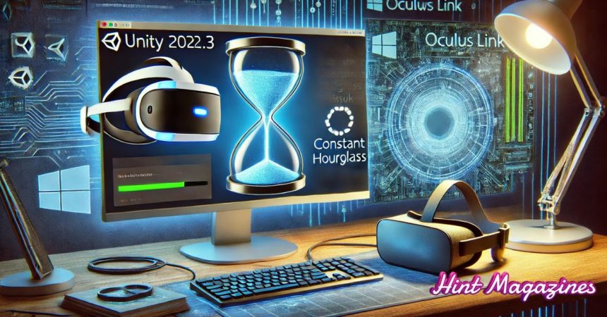 Unity 2022.3 Oculus Link Constant Hourglass Windows 11