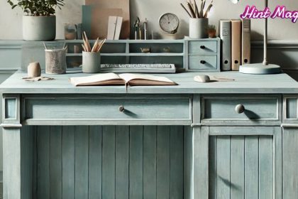 Brume Marine Chalk Paint Ideas for Desk